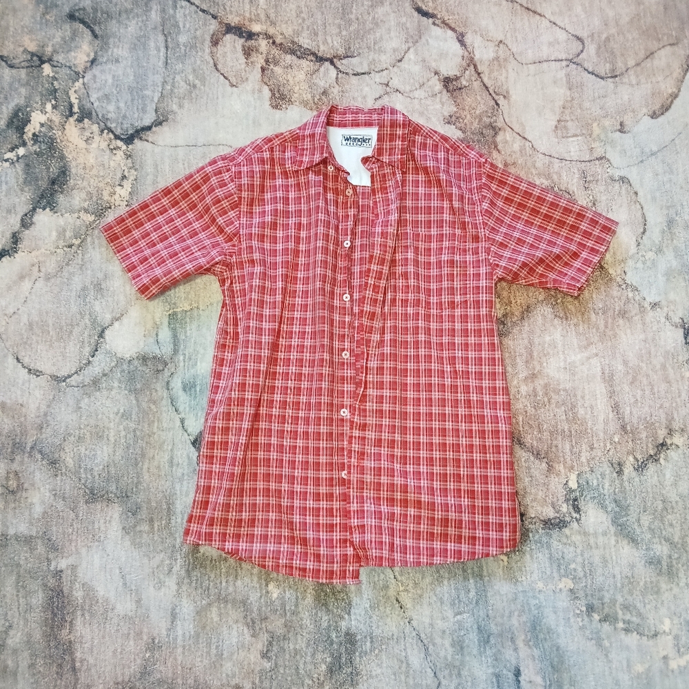 Mens Wrangler Button Down